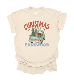 Christmas Is Better Truck Personalized Tee